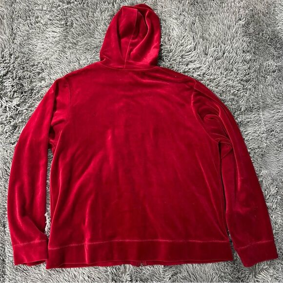 R Maternity Red Zip Up Sweatshirt Size XL - Picture 6 of 8